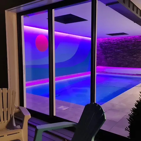 Ty Mam Goz, 50m Mer, Piscine Interieure, Spa, 11 Personnes ヴィラ